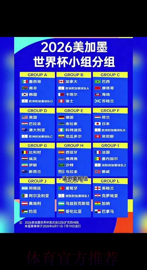 2026世界杯完整赛程最新完整安排查询入口